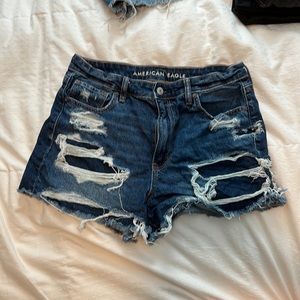 AE Denim Mom Short